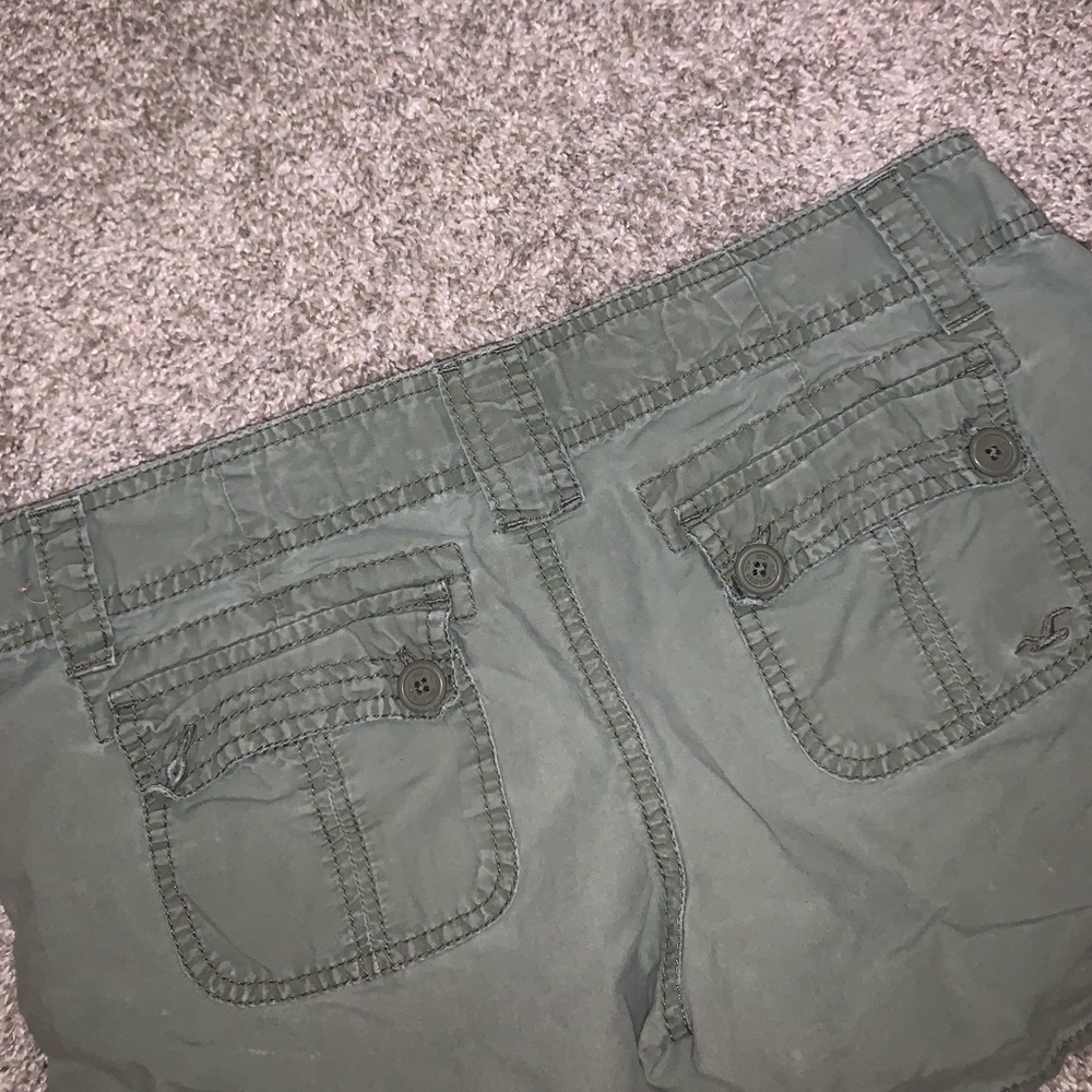 Hollister Jr Pacific Merchants Green Shorts size 3 - Picture 11 of 12